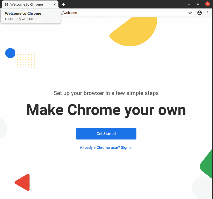 Install Google Chrome in Ubuntu