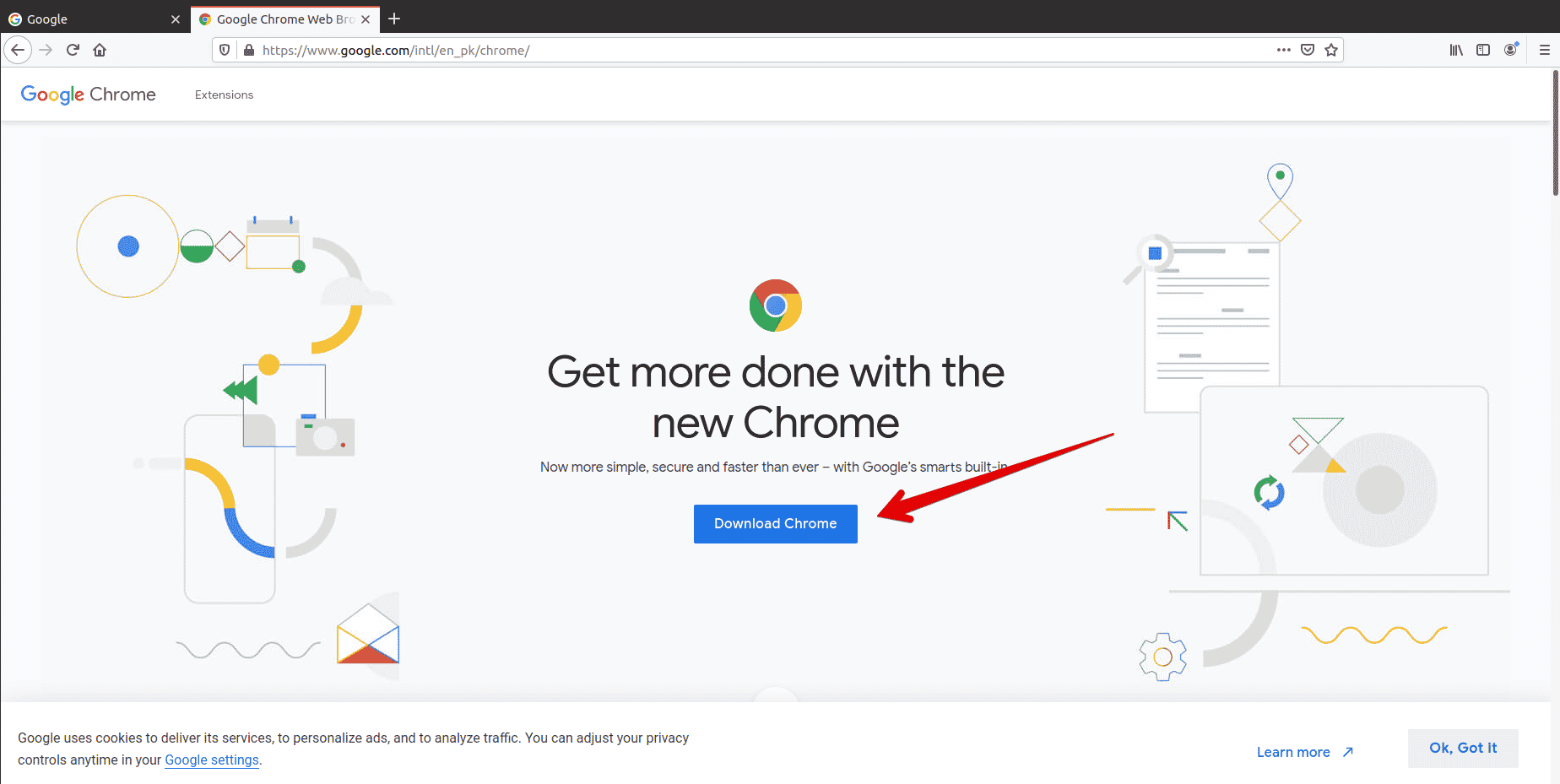 download chrome on mac through command