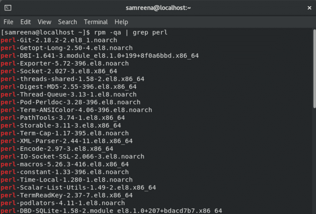 How to create and run a Perl script in CentOS 8 LinuxWays