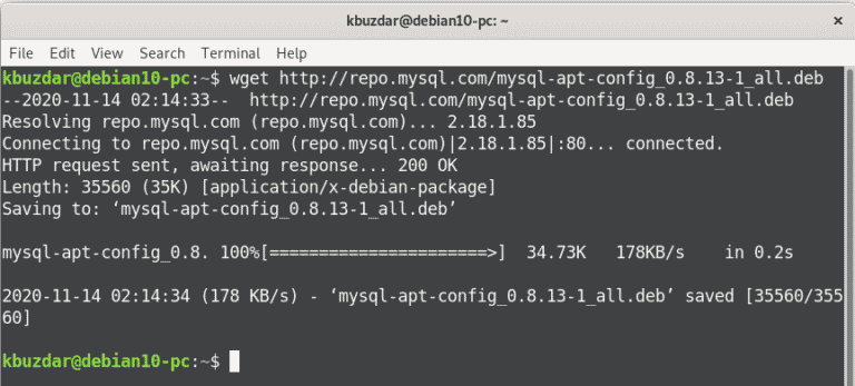 install mysql client debian install mysql client debian