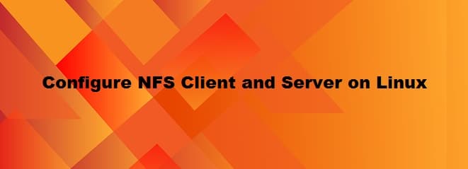 Configure NFS Server and Client in Linux