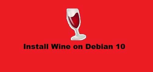 Install Wine on Debian 10
