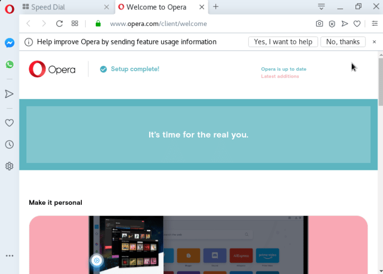 How to Install Opera Browser on CentOS 8 – LinuxWays