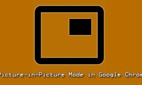 Picture-in-Picture in Mode in Google Chrome