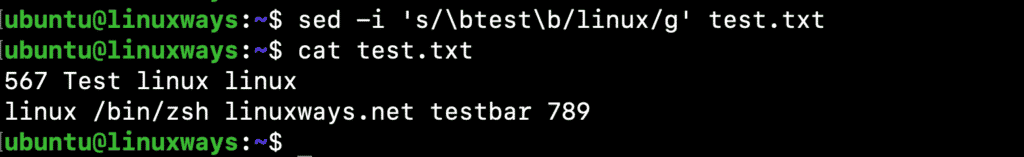 How to Use SED Command to Find and Replace String in Files – LinuxWays