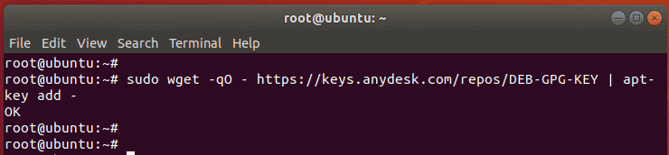 how to install anydesk in ubuntu command line