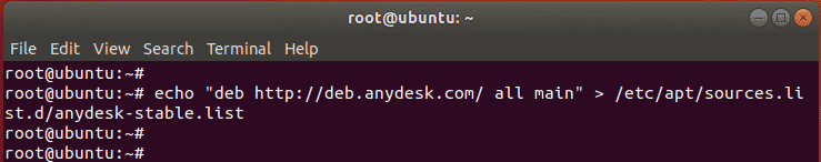 install anydesk command line