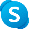 Logo of Skype (2019–present)