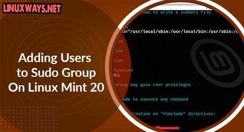 Adding Users to Sudo Group On Linux Mint 20
