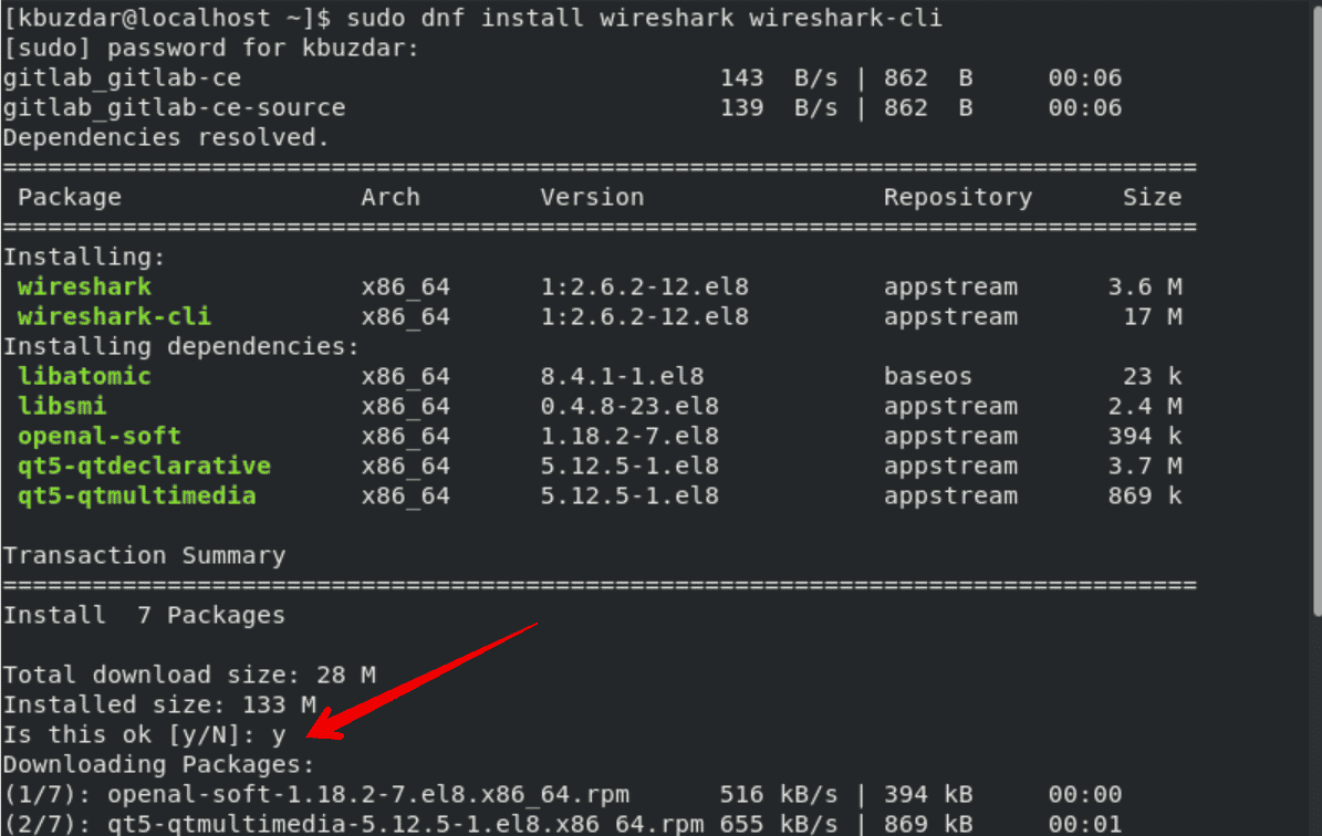 how-to-install-wireshark-on-centos-8-linuxways