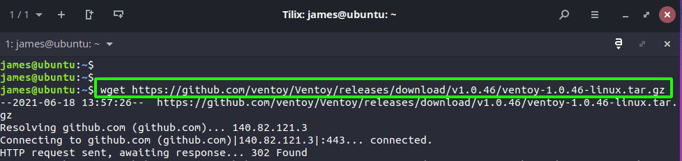 ventoy install linux