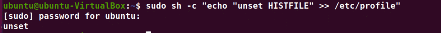 How To View And Delete Terminal History In Ubuntu 20 04 Linuxways How To View And Delete Terminal History In Ubuntu 20 04 Linuxways