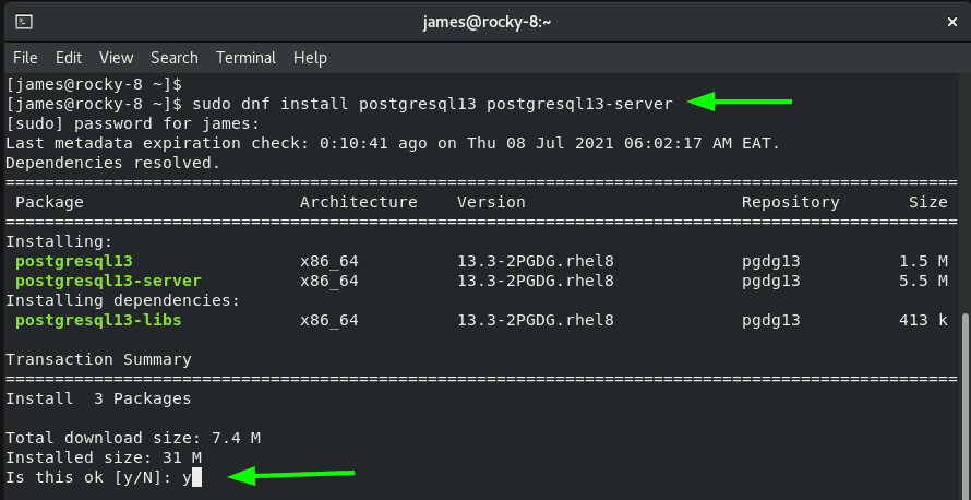 install postgresql 13 ubuntu