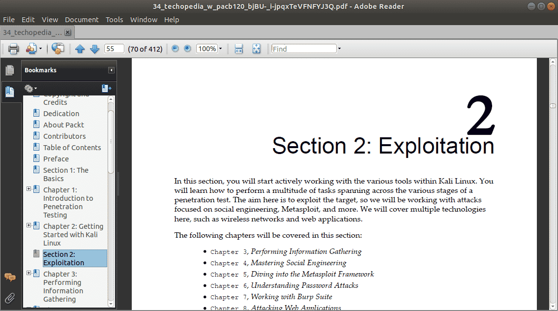 adobe pdf reader linux