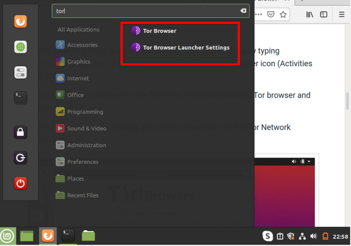 Как установить tor browser на linux mint