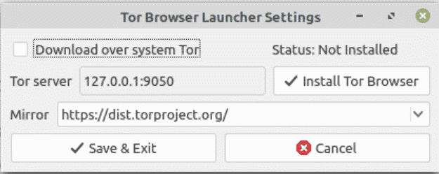 uninstall tor browser