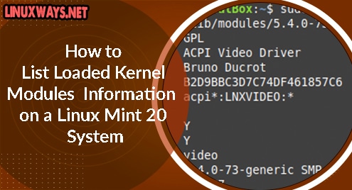 Loaded Kernel Modules