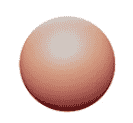 A pink egg on a white background Description automatically generated with medium confidence
