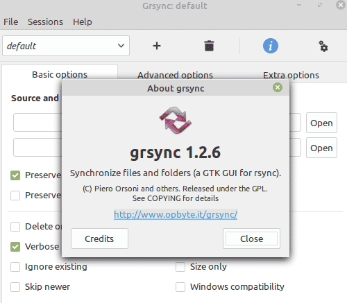 grsync linux