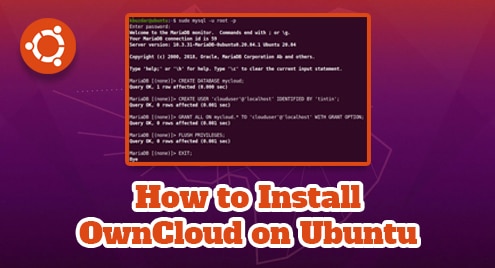How to Install OwnCloud on Ubuntu