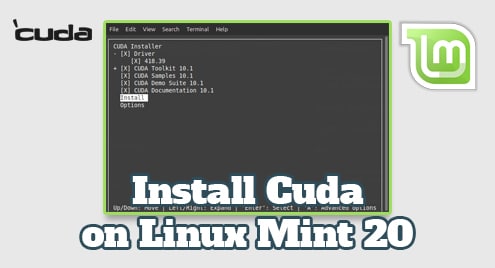 Install Cuda on Linux Mint 20