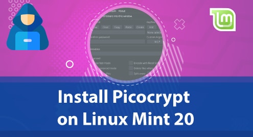 Install Picocrypt on Linux Mint 20