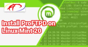Install ProFTPD on Linux Mint 20