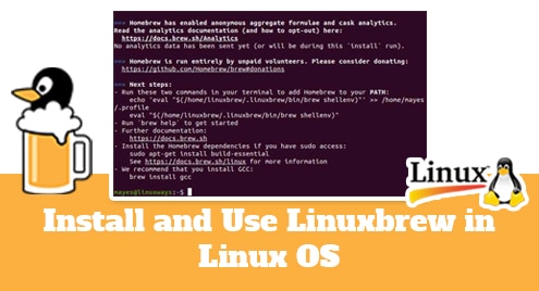 Install and Use Linuxbrew in Linux OS