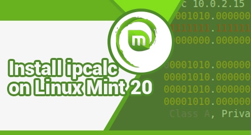Install ipcalc on Linux Mint 20