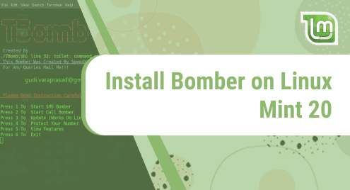 Bomber on linux mint 20