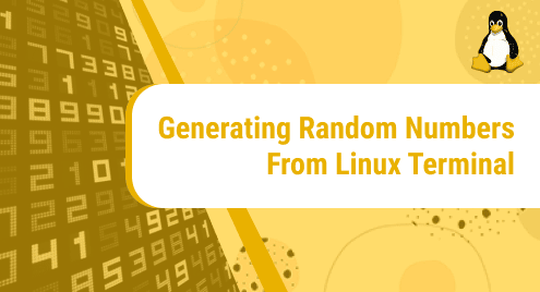 Generating Random Numbers From Linux Terminal