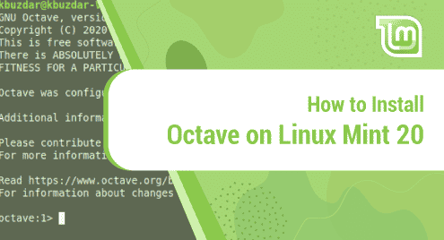 How to Install Octave on Linux Mint 20