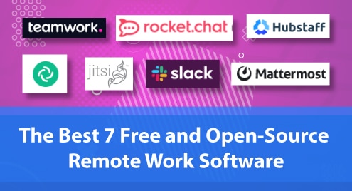 The Best 7 Free and Open-Source Remote Work Software
