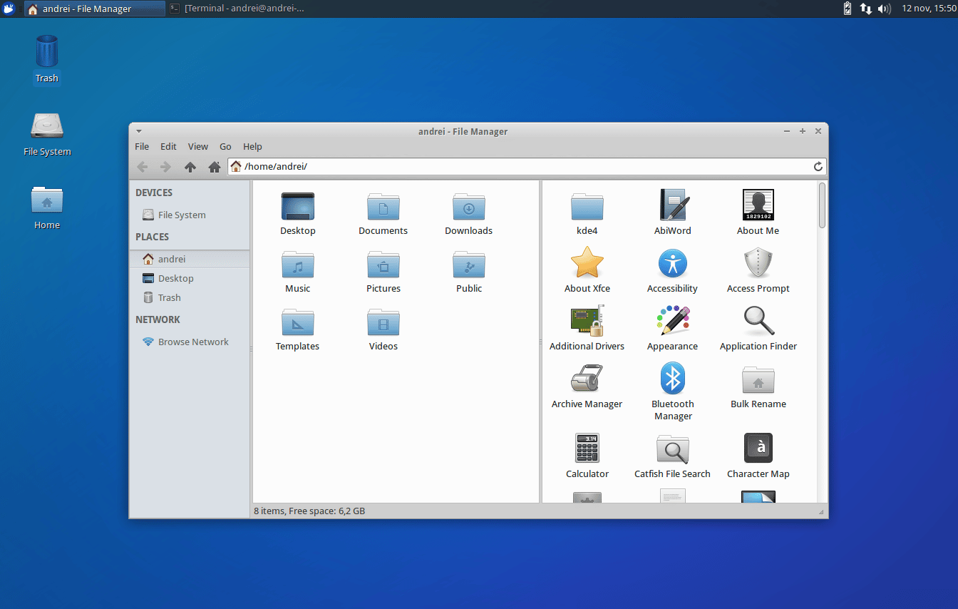 Split View Patch Available For Thunar File Manager ~ Web Upd8: Ubuntu / Linux blog