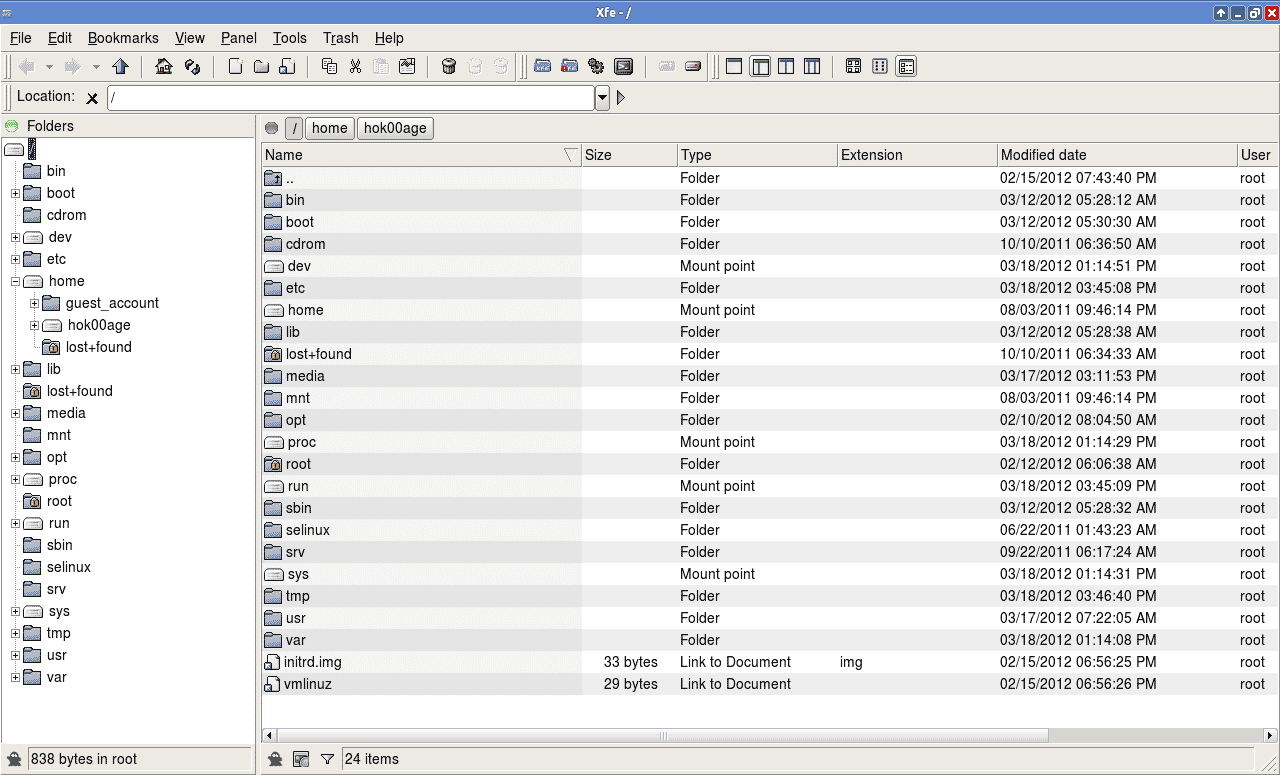 XFE: Windows Explorer Like File Manager for Linux