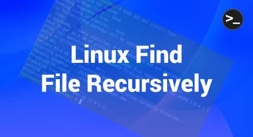 Linux Find File Recursively