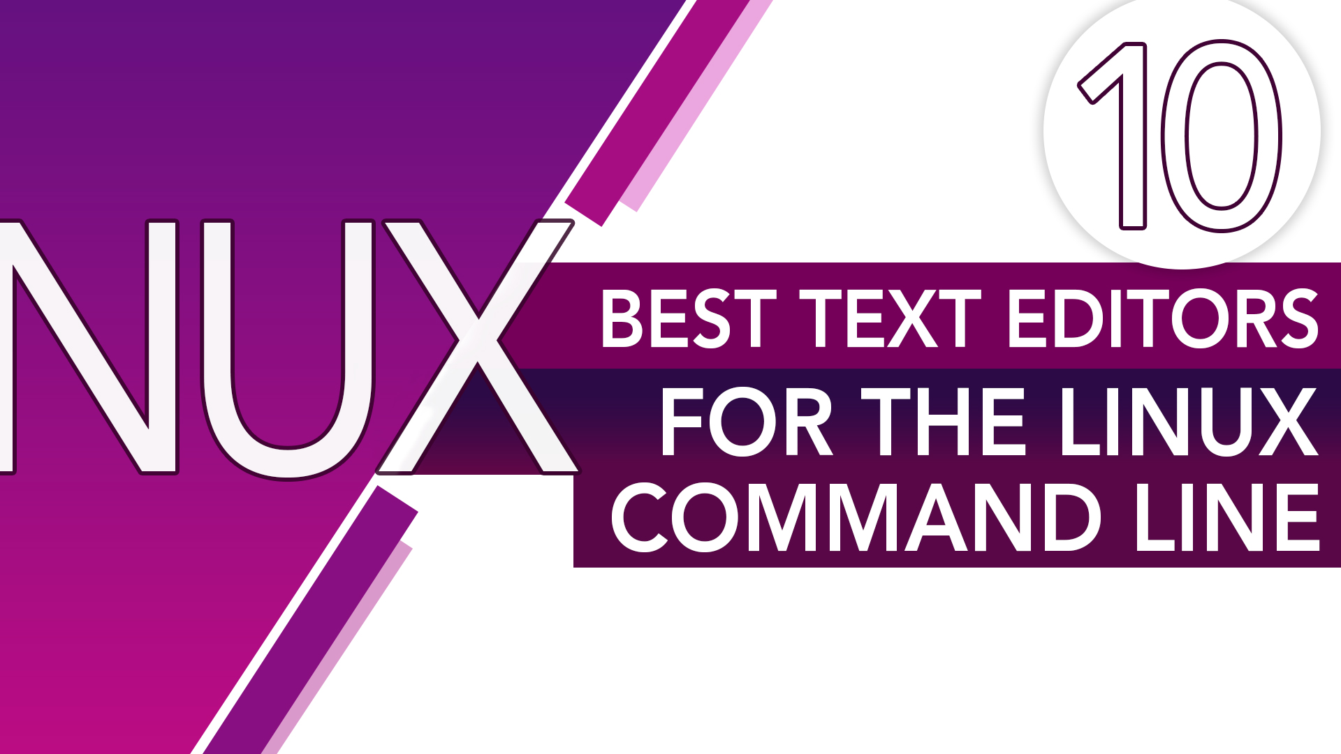 10 Best Text Editors for the Linux Command Line