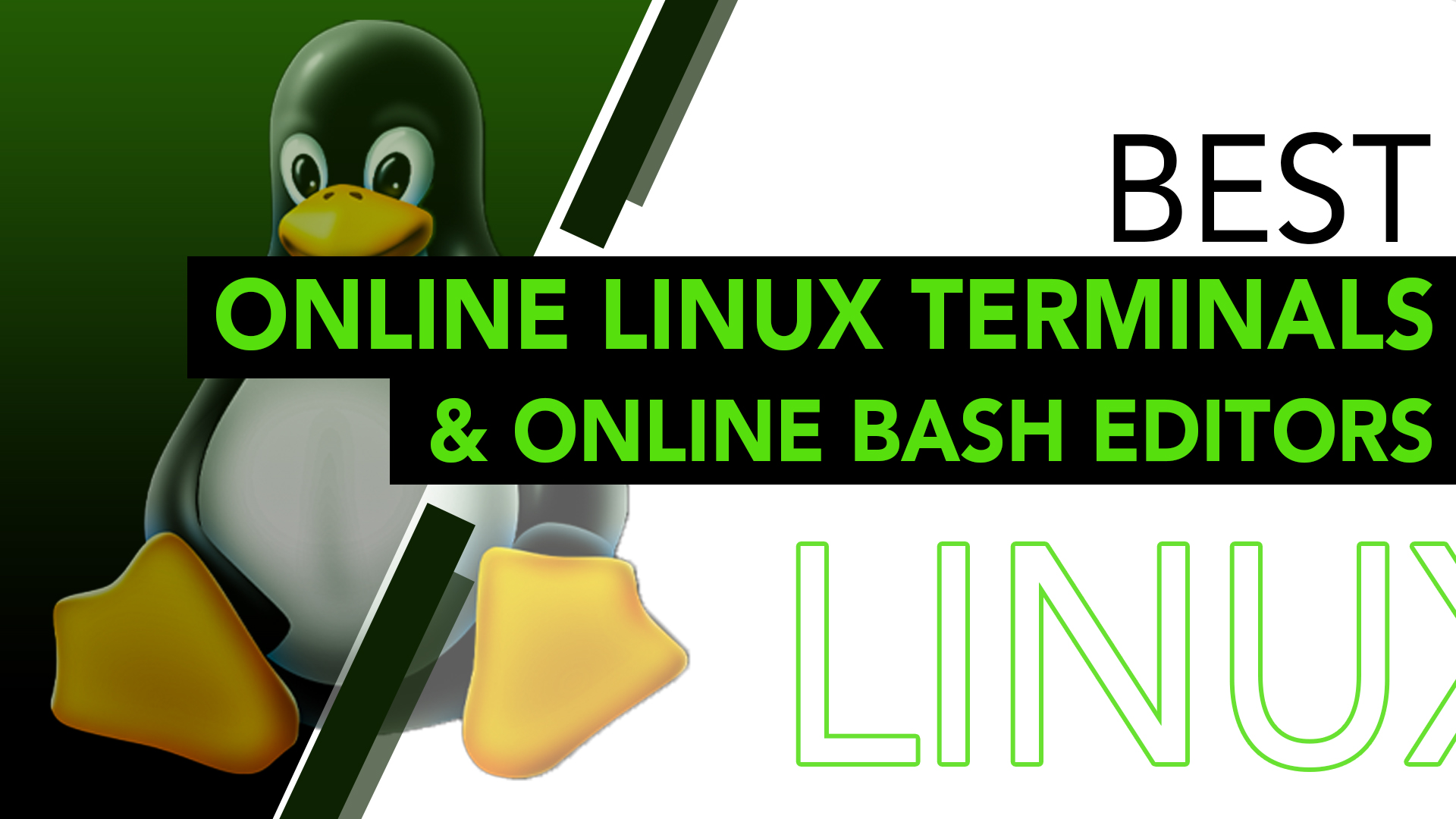 Best Online Linux Terminals and Online Bash Editors