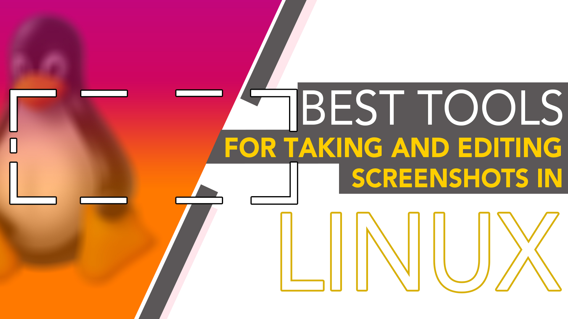 Best Tools For Taking and Editing Screenshots in Linux