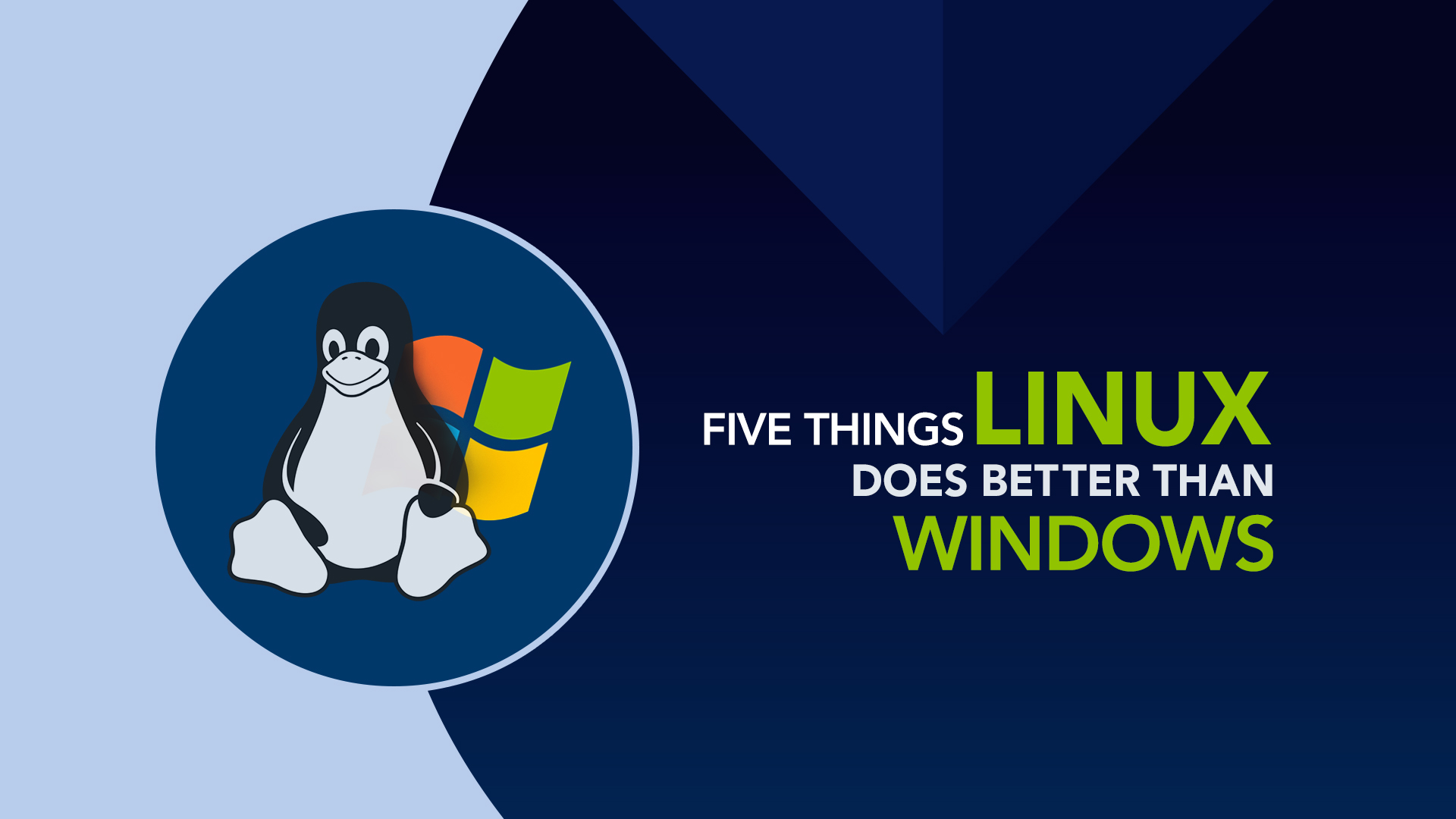 Five Things Linux Does Better Than Windows