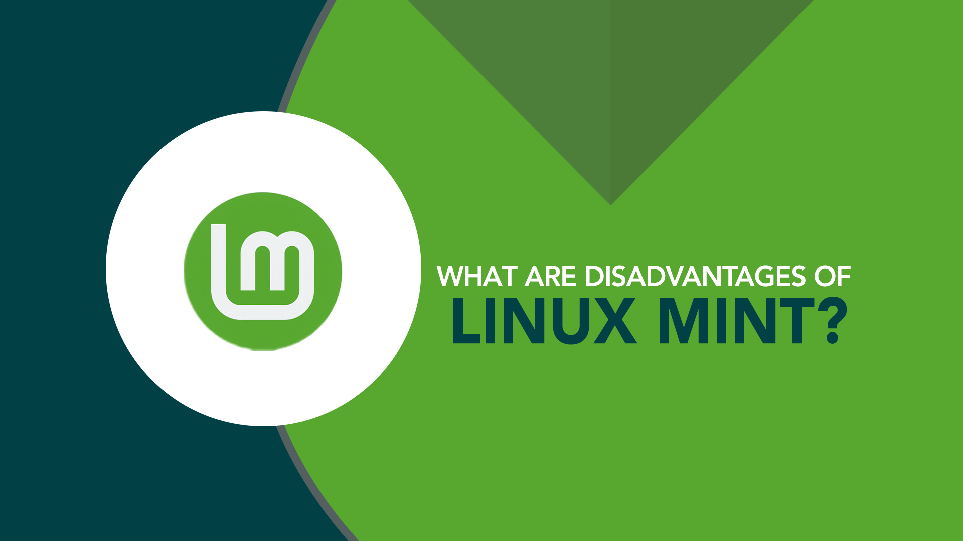 What are disadvantages of Linux Mint