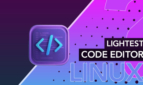 What is the lightest code editor Linux