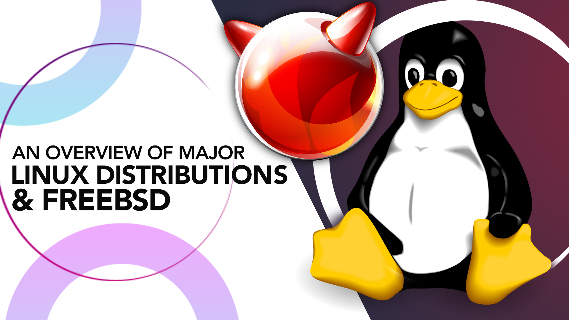 An overview of major Linux distributions and FreeBSD