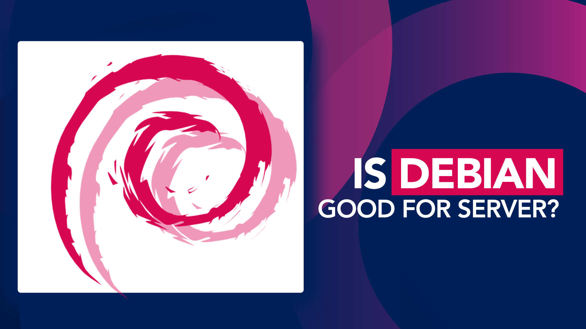 Is Debian good for server