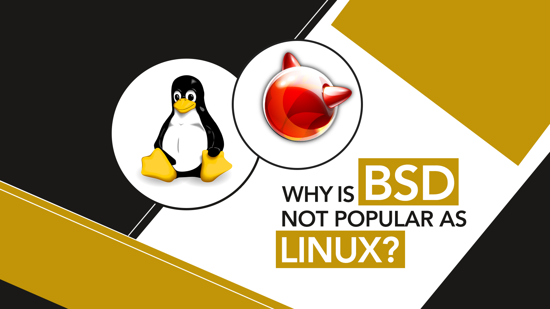 Why is BSD not popular as Linux