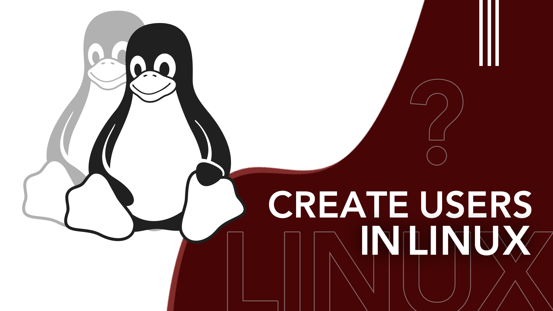 How to create users in Linux