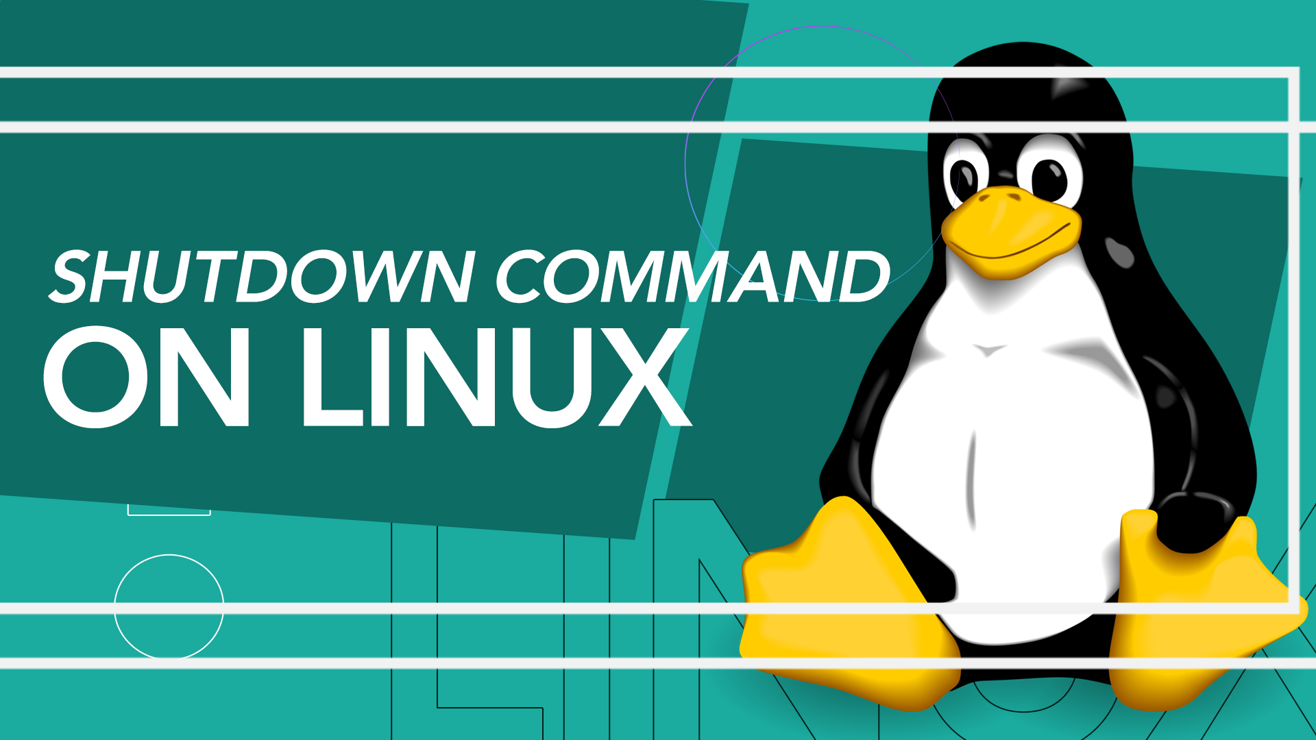 Shutdown command on Linux