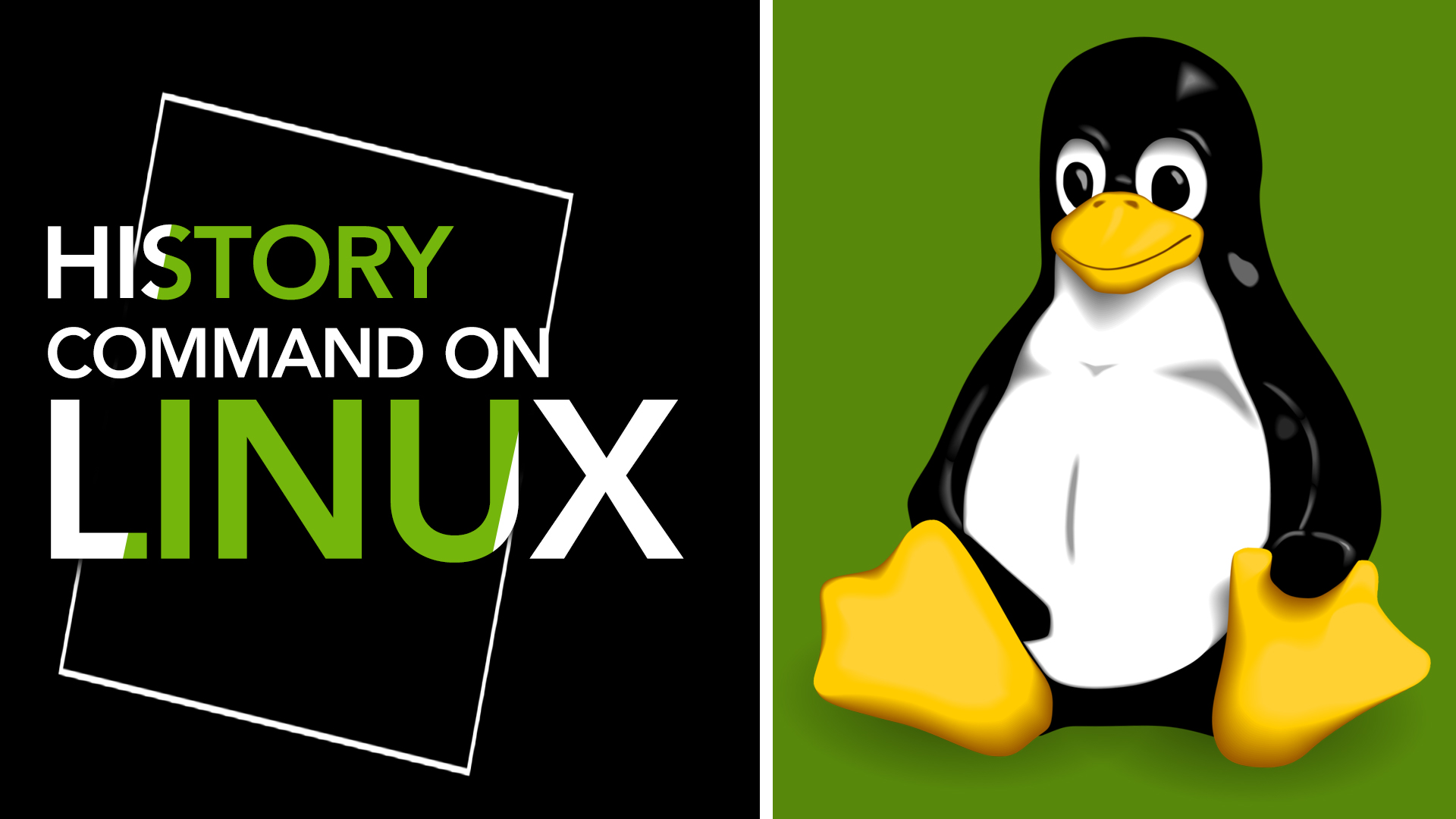 history command on linux
