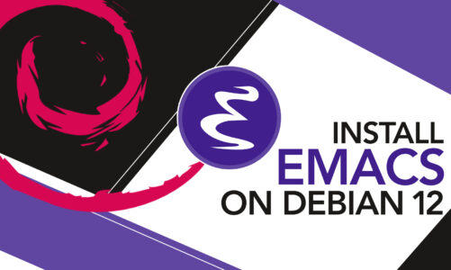 how to install emacs on debian 12