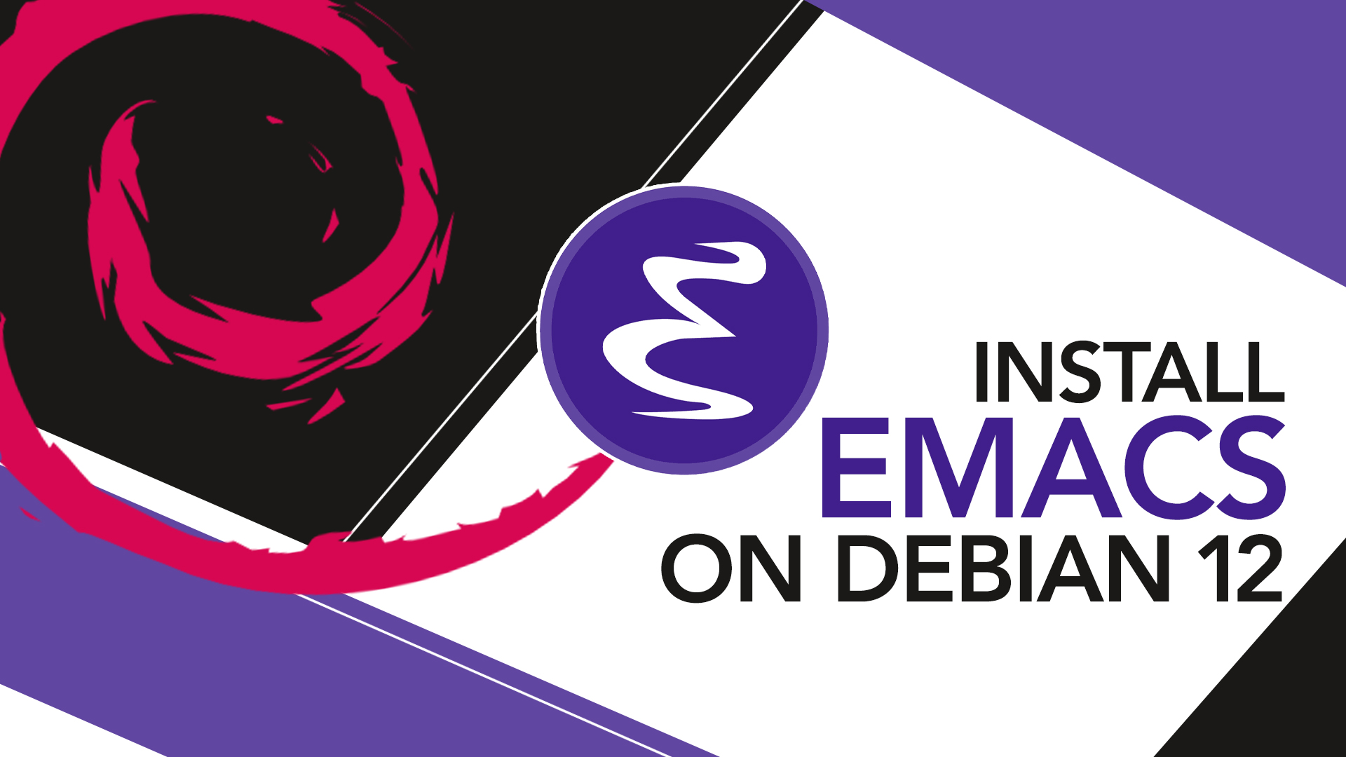 how to install emacs on debian 12